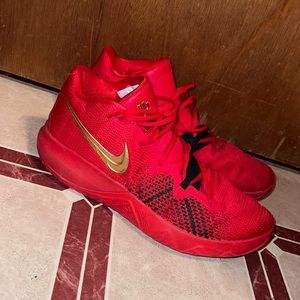 Red & Black Athletic Shoes .